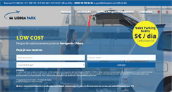 Desktop Screenshot of lisboapark.com